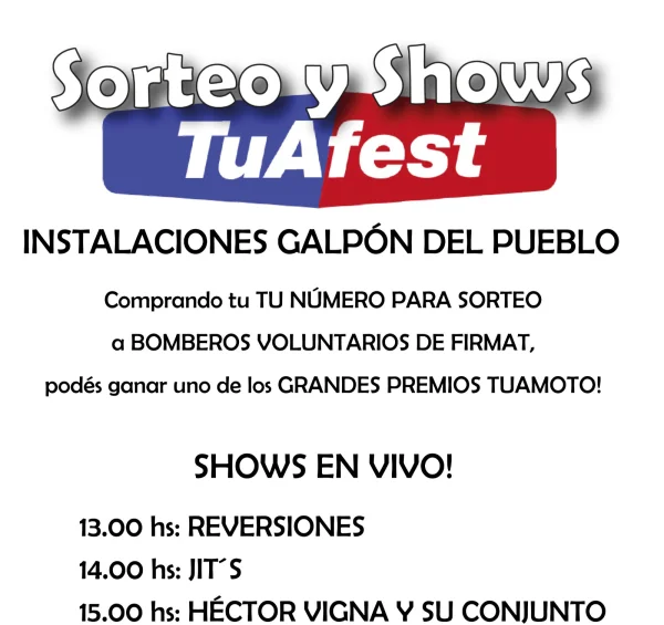 Shows y Sorteos